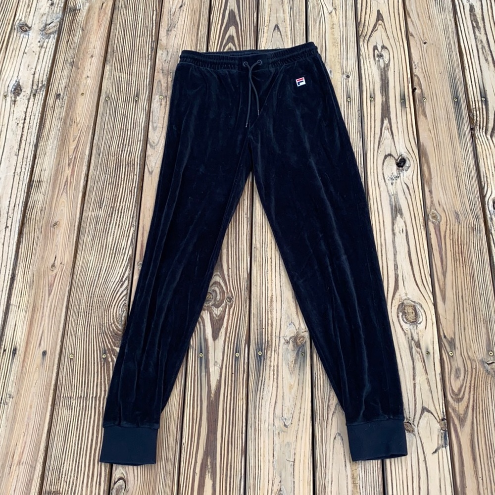 Velvet Fila joggers